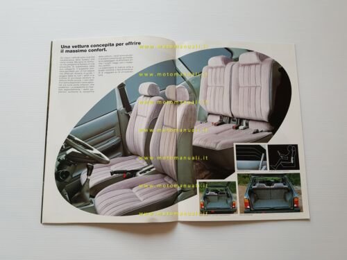 Subaru 4WD produzione modelli 1984 depliant pubblicitario originale italiano