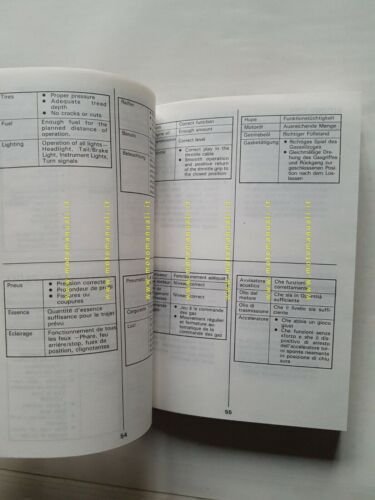 SUZUKI AH 100 ADDRESS 1994 manuale uso manutenzione ITALIANO originale