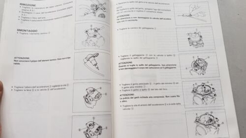 Suzuki AH 100 SCOOTER 1993 manuale officina ITALIANO originale workshop …