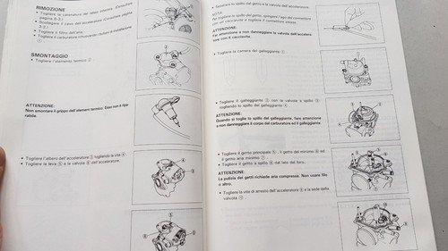 Suzuki AH 100 SCOOTER 1993 manuale officina ITALIANO originale workshop …