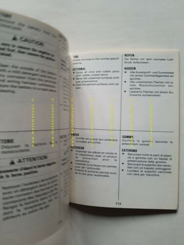 SUZUKI AH 50 Address 1992 manuale uso manutenzione ITALIANO originale