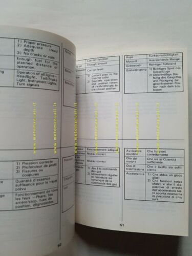 SUZUKI AH 50 Address 1992 manuale uso manutenzione ITALIANO originale
