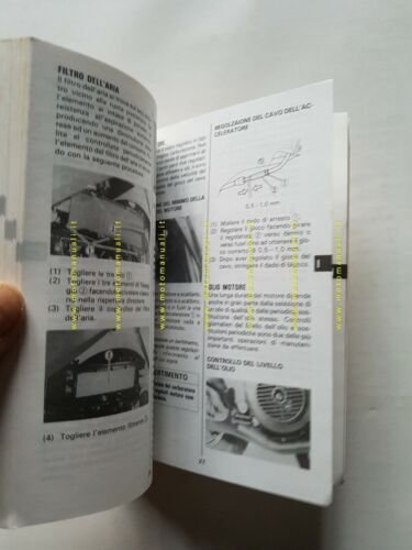 SUZUKI AN 125 Scooter 1994 manuale uso manutenzione ITALIANO originale …