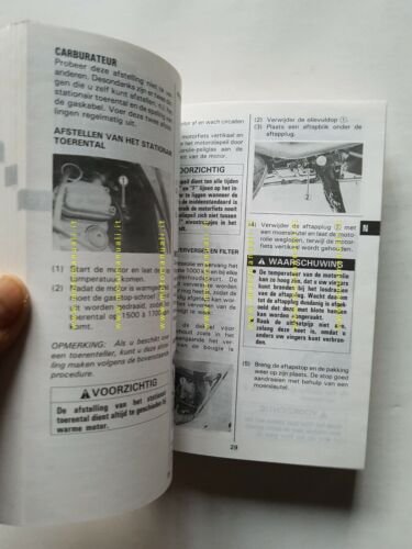 SUZUKI AN 125 Scooter 1994 manuale uso manutenzione ITALIANO originale …