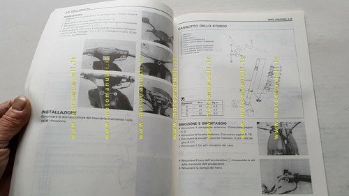 SUZUKI AP 50 S 1995 manuale officina SCOOTER ITALIANO originale