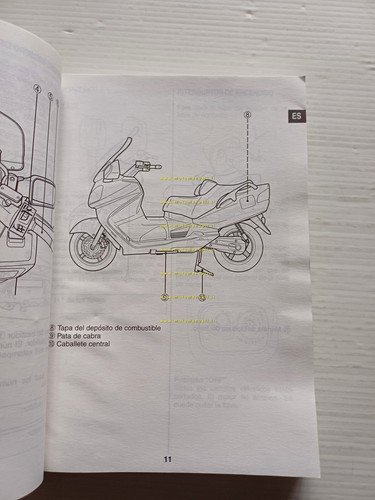 Suzuki Burgman AN 650 2003-07 manuale uso manutenzione ITALIANO originale