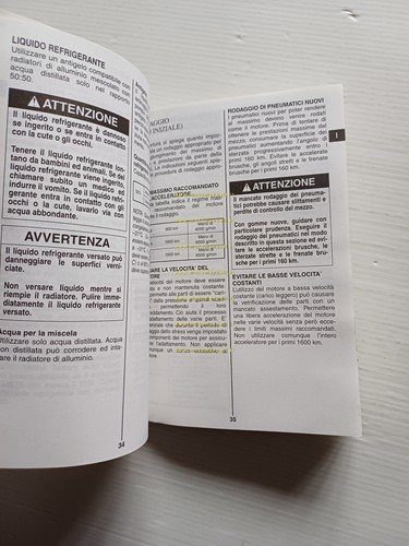 Suzuki Burgman AN 650 2003-07 manuale uso manutenzione ITALIANO originale