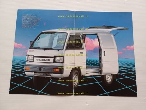 Suzuki Carry furgone depliant italiano originale moto brochure