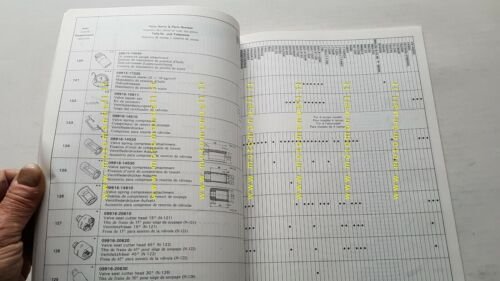 Suzuki catalogo 2003 attrezzi speciali officine originale ENGLISH SPECIAL TOOLS