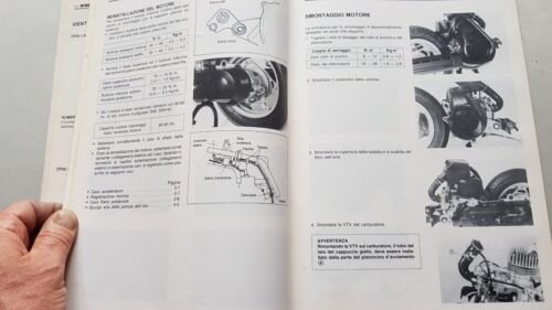 SUZUKI CP 50 Scooter 1990 manuale officina originale italiano workshop …