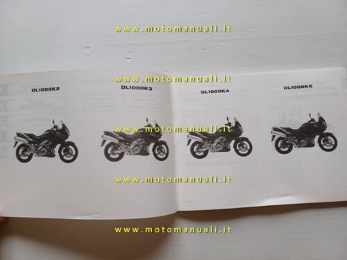 Suzuki DL 1000 V-Strom 2006 catalogo ricambi ORIGINALE spare parts …
