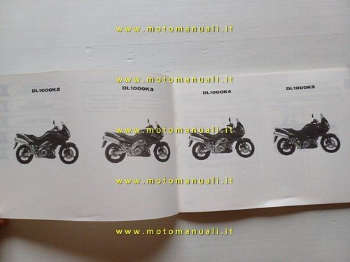 Suzuki DL 1000 V-Strom 2006 catalogo ricambi ORIGINALE spare parts …