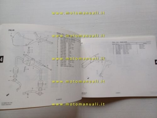 Suzuki DL 1000 V-Strom 2006 catalogo ricambi ORIGINALE spare parts …
