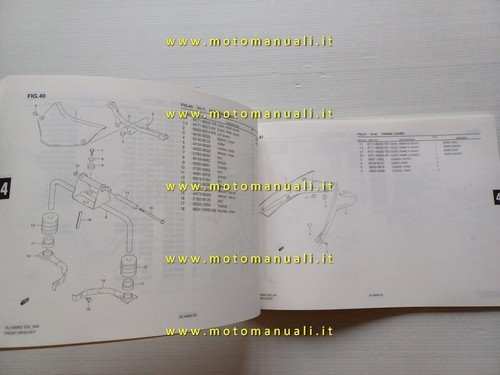 Suzuki DL 1000 V-Strom 2006 catalogo ricambi ORIGINALE spare parts …