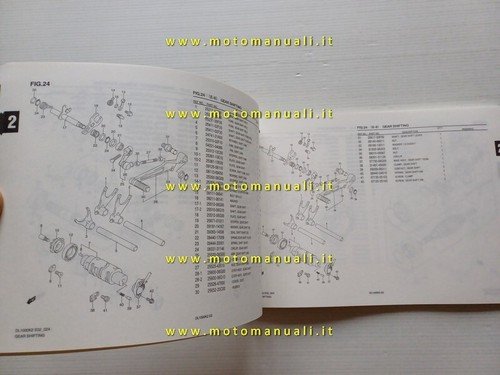 Suzuki DL 1000 V-Strom 2006 catalogo ricambi ORIGINALE spare parts …
