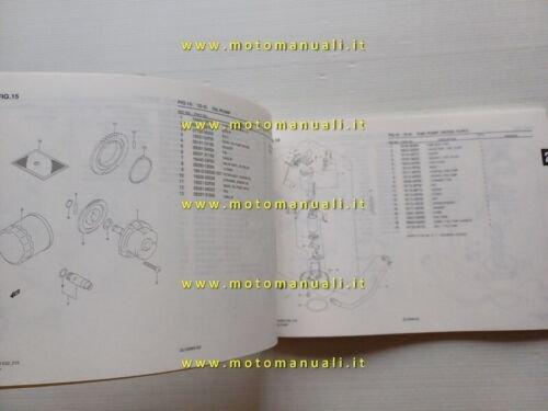 Suzuki DL 1000 V-Strom 2006 catalogo ricambi ORIGINALE spare parts …