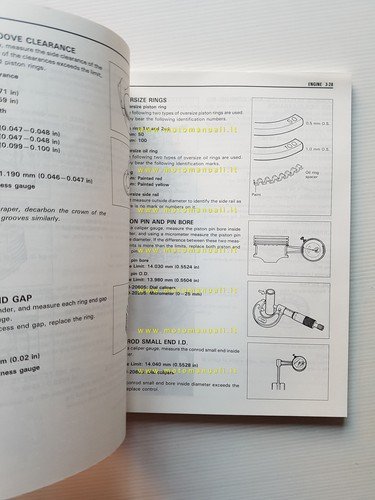 Suzuki DR 125 SE 1993-96 manuale officina originale inglese