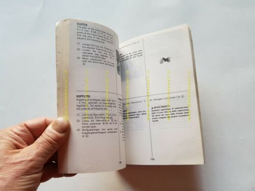 Suzuki DR 350 S Enduro 1990 manuale uso originale italiano …