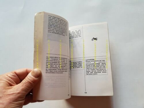 Suzuki DR 350 S Enduro 1990 manuale uso originale italiano …