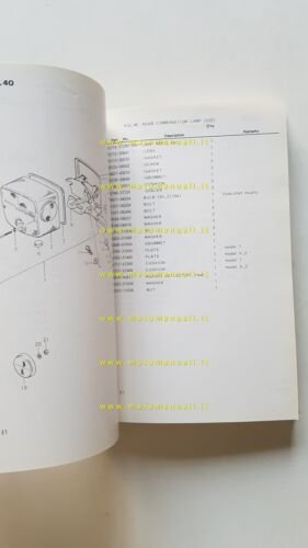 Suzuki DR 400 ST - SX - SZ 1982 catalogo …