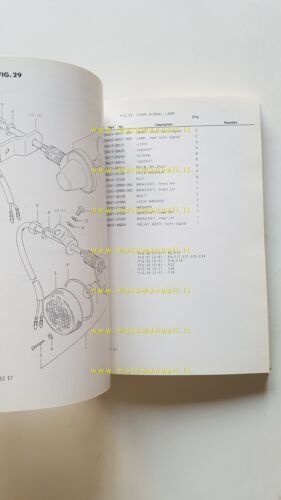 Suzuki DR 400 ST - SX - SZ 1982 catalogo …