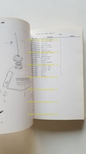 Suzuki DR 400 ST - SX - SZ 1982 catalogo …