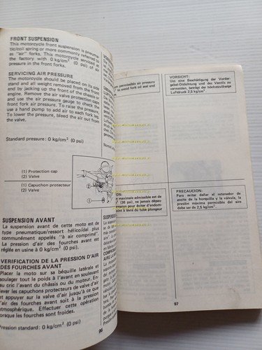 Suzuki DR 500 S 1982-83 manuale uso manutenzione libretto istruzioni …