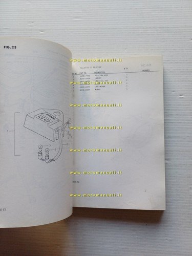 SUZUKI DR 500 SD-SE 1983 enduro catalogo ricambi originale spare …
