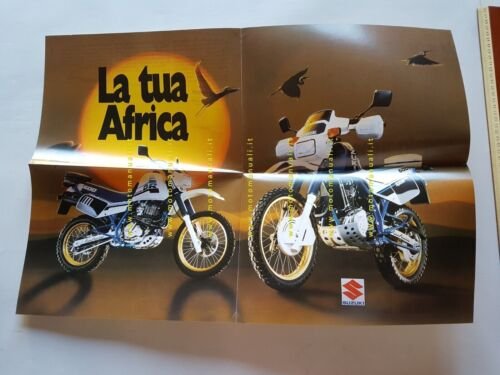 Suzuki DR 600 - DR 600 DJEBEL 1986 depliant originale …