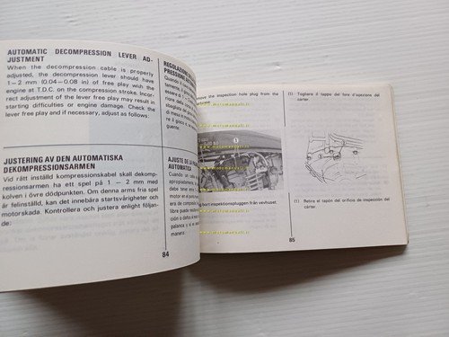 Suzuki DR 600 S - DR 600 R 1986 manuale …