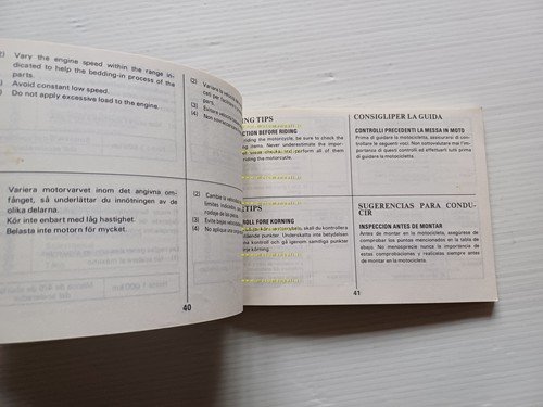 Suzuki DR 600 S - DR 600 R 1986 manuale …