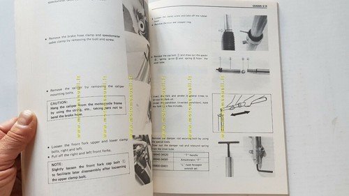 SUZUKI DR 600 S 1984 manuale officina INGLESE originale workshop …