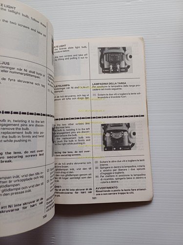 SUZUKI DR 600 S 1984 manuale uso manutenzione libretto originale …