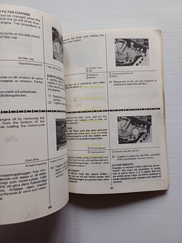 SUZUKI DR 600 S 1984 manuale uso manutenzione libretto originale …