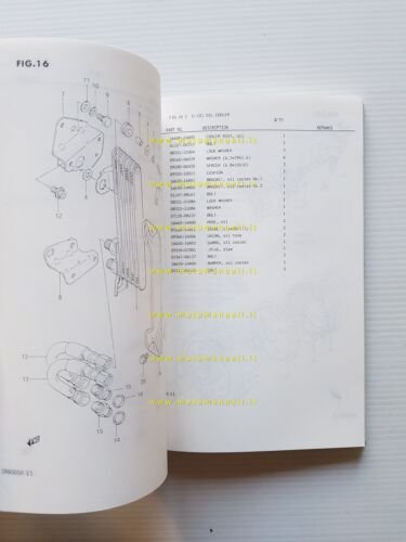 SUZUKI DR 600 S F-G-H 1986 enduro catalogo ricambi originale …