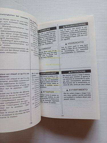 SUZUKI DR 650 R 1991-92 manuale uso manutenzione libretto ITALIANO …