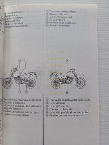 SUZUKI DR 650 R 1991-92 manuale uso manutenzione libretto ITALIANO …