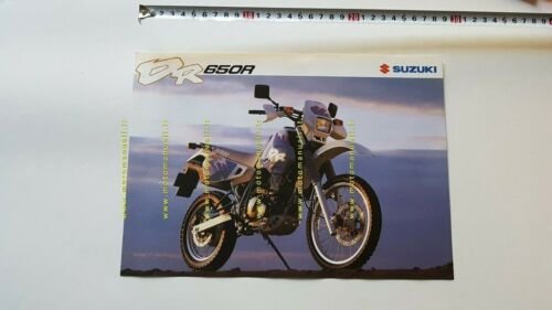 Suzuki DR 650 R 1992 depliant italiano originale moto brochure