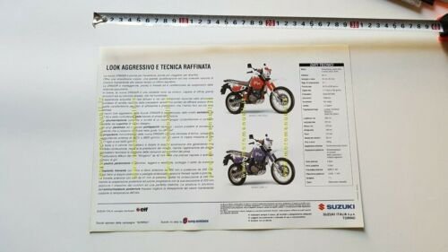 Suzuki DR 650 R 1992 depliant italiano originale moto brochure