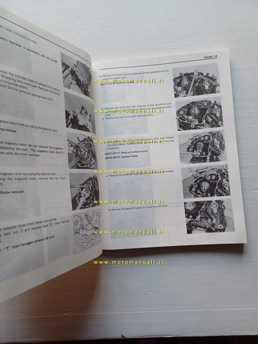 Suzuki DR 650 R-S 1993 manuale officina INGLESE originale