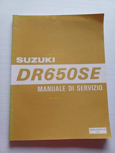 Suzuki DR 650 SE 1996 manuale officina riparazione ITALIANO originale