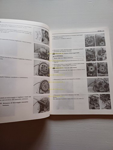 Suzuki DR 650 SE 1996 manuale officina riparazione ITALIANO originale