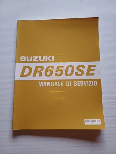 Suzuki DR 650 SE 1996 manuale officina riparazione ITALIANO originale