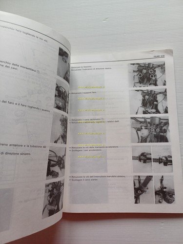 Suzuki DR 650 SE 1996 manuale officina riparazione ITALIANO originale