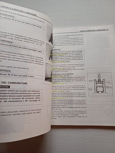 Suzuki DR 650 SE 1996 manuale officina riparazione ITALIANO originale