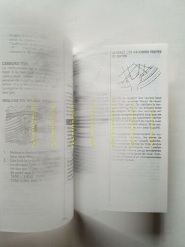 SUZUKI DR 650 SE 1996 manuale uso manutenzione FRANCESE originale …