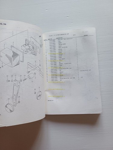 SUZUKI DR 750 S 1987-88 catalogo ricambi originale