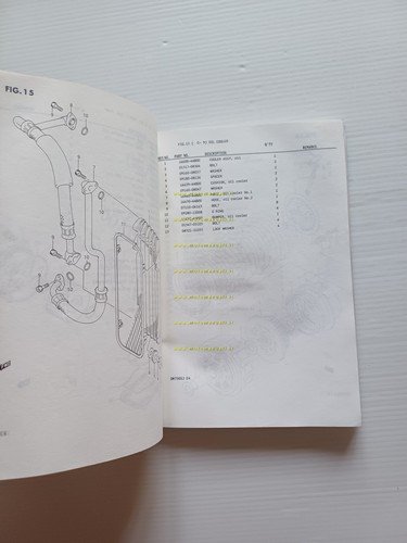 SUZUKI DR 750 S 1987-88 catalogo ricambi originale
