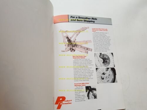 Suzuki DR 750 S DR-BIG 1988 cartella stampa originale