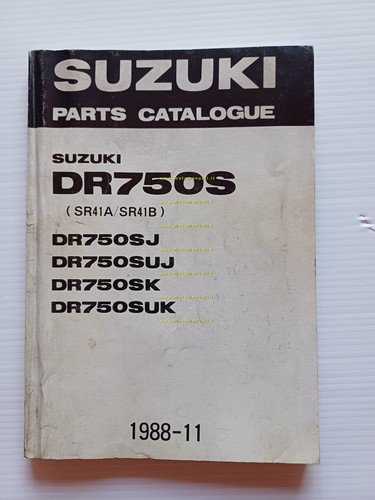 Suzuki DR 750 SJ-SK 1988-89 catalogo ricambi originale